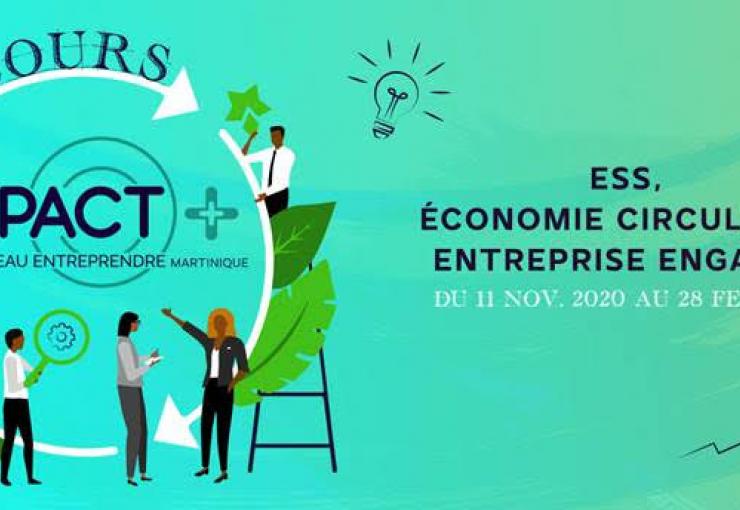 CONCOURS IMPACT + - Réseau Entreprendre Martinique - Jusqu'au 28/02/2021